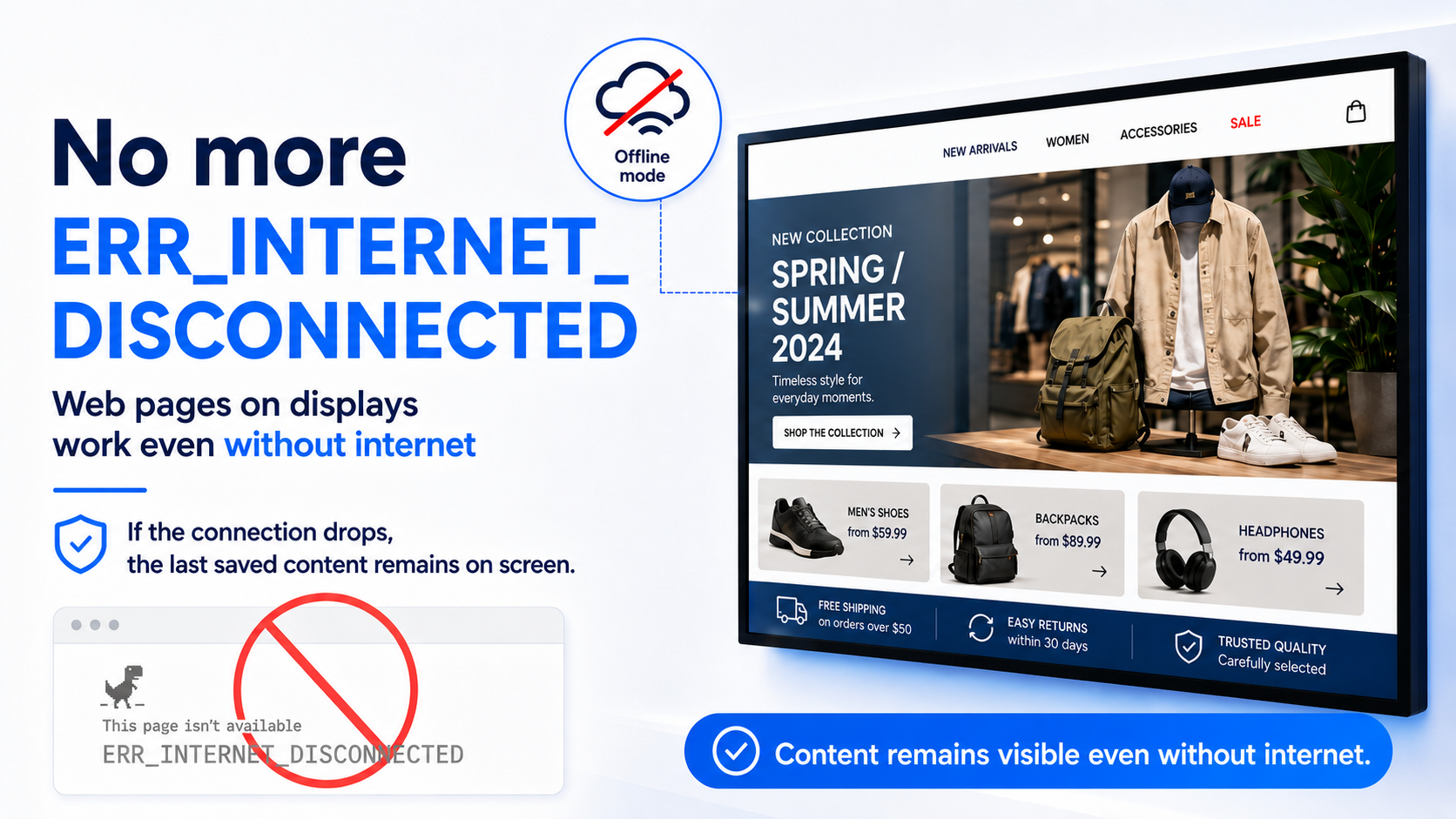 ERR_INTERNET_DISCONNECTED
